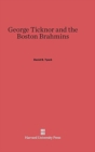 Image for George Ticknor and the Boston Brahmins