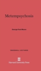 Image for Metempsychosis
