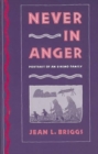 Image for Never in Anger