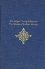 Image for The Folger Library Edition of The Works of Richard Hooker : Volumes I and II : Of the Laws of Ecclesiastical Polity: Preface and Books Iâ€“V