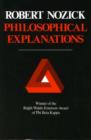 Image for Philosophical explanations