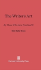 Image for The Writer&#39;s Art