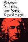 Image for Stability and Strife: England, 1714-1760
