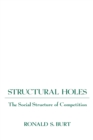 Image for Structural holes  : the social structure of competition