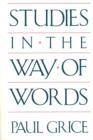 Image for Studies in the Way of Words