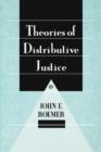 Image for Theories of Distributive Justice