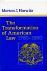 Image for The Transformation of American Law, 1780–1860