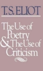 Image for The Use of Poetry and Use of Criticism