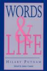 Image for Words and life