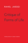 Image for Critique of Forms of Life.