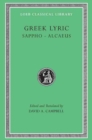 Image for Greek Lyric, Volume I: Sappho and Alcaeus