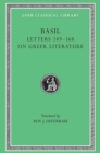 Image for Letters, Volume IV: Letters 249–368. On Greek Literature