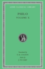 Image for PhiloVolume X,: The embassy to Gaius