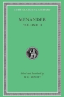 Image for Menander, Volume II