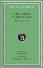 Image for The Greek anthologyVolume I,: Books 1-5