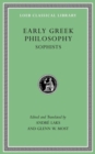 Image for Early Greek Philosophy, Volume IV : Western Greek Thinkers, Part 1