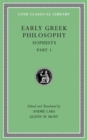 Image for Early Greek Philosophy, Volume VIII : Sophists, Part 1