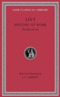 Image for History of Rome, Volume Xi : Books 38 40