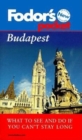 Image for Fodor&#39;s Pocket Budapest, 2nd Edition