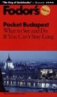 Image for Pocket Budapest  : the most highly selective, easy-to-use guide