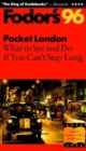 Image for Pocket London 96  : a highly selective, easy-to-use guide : A Highly Selective, Easy-to-use Guide