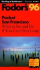 Image for Pocket San Francisco 95  : a highly selective, easy-to-use guide : A Highly Selective, Easy-to-use Guide