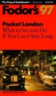 Image for Pocket London : A Highly Selective, Easy-to-use Guide