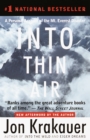 Image for Into thin air: a personal account of the Mount Everest disaster
