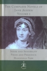 Image for The Complete Novels of Jane Austen, Volume I : Sense and Sensibility, Pride and Prejudice, Mansfield Park