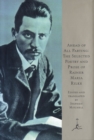 Image for Ahead of All Parting : The Selected Poetry and Prose of Rainer Maria Rilke