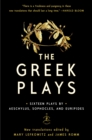 Image for Greek Plays: Sixteen Plays by Aeschylus, Sophocles, and Euripides