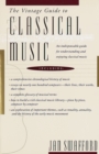 Image for The Vintage Guide to Classical Music