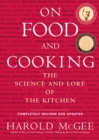 Image for On Food and Cooking : The Science and Lore of the Kitchen