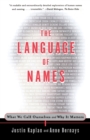Image for The Language of Names