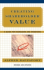 Image for Creating shareholder value: the new standard for business performance.