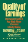 Image for Quality of Earnings