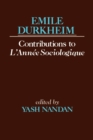 Image for Contributions to L&#39;Annee Sociologique