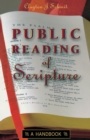 Image for The Public Reading of Scripture : A Handbook