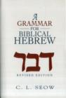 Image for A Grammar for Biblical Hebrew
