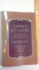 Image for Sappho to Valery