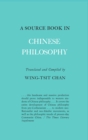Image for A Source Book in Chinese Philosophy