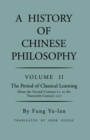 Image for History of Chinese Philosophy, Volume 2