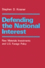 Image for Defending the National Interest