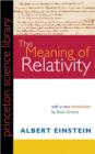 Image for The Meaning of Relativity
