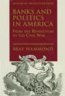 Image for Banks and Politics in America from the Revolution to the Civil War