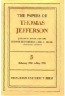 Image for The Papers of Thomas Jefferson, Volume 5 : February 1781 to May 1781