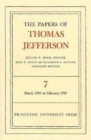 Image for The Papers of Thomas Jefferson, Volume 7