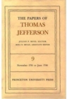 Image for The Papers of Thomas Jefferson, Volume 9 : November 1785 to June 1786