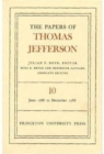 Image for The Papers of Thomas Jefferson, Volume 10 : June 1786 to December 1786