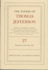 Image for The Papers of Thomas Jefferson, Volume 27 : 1 September to 31 December 1793